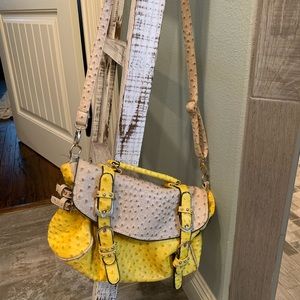 Snake skin purse